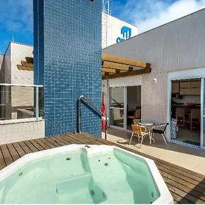 Apartamento Cobertura Com Jacuzzi Privativa, Governador Celso Ramos
